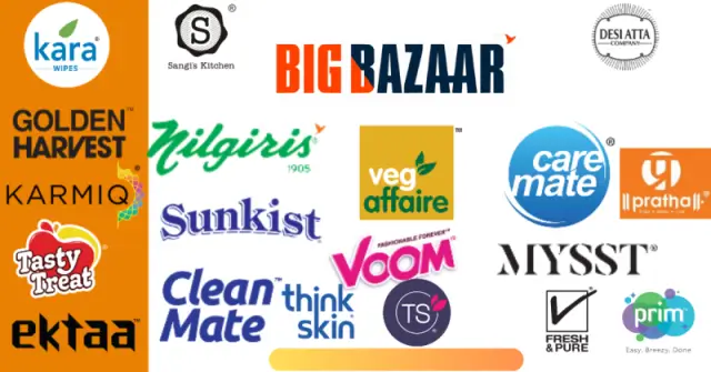 Big Bazaar Brand List