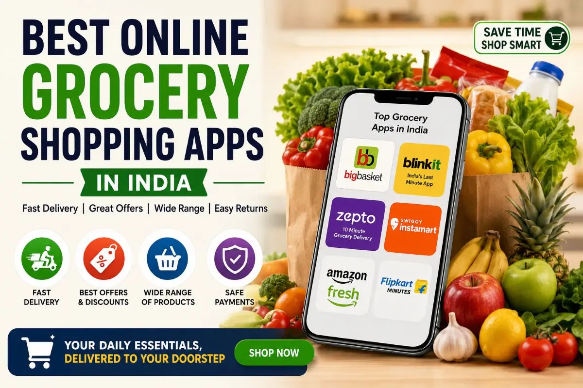 Best Online Grocery Shopping Apps in India (2026)
