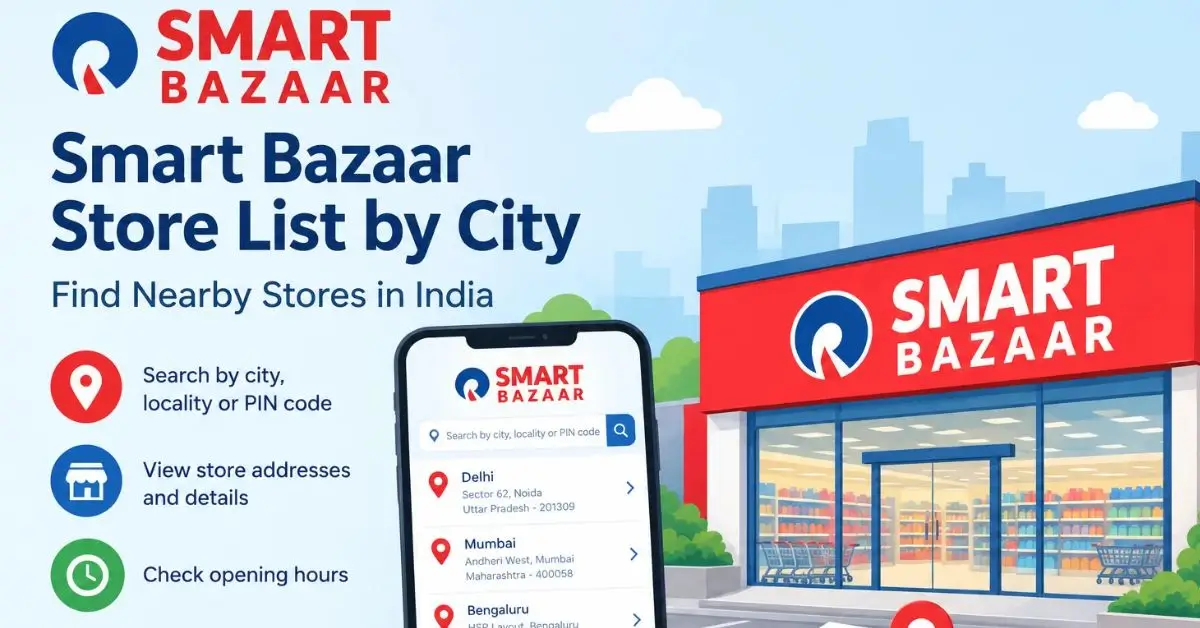 Smart Bazaar Store List by City